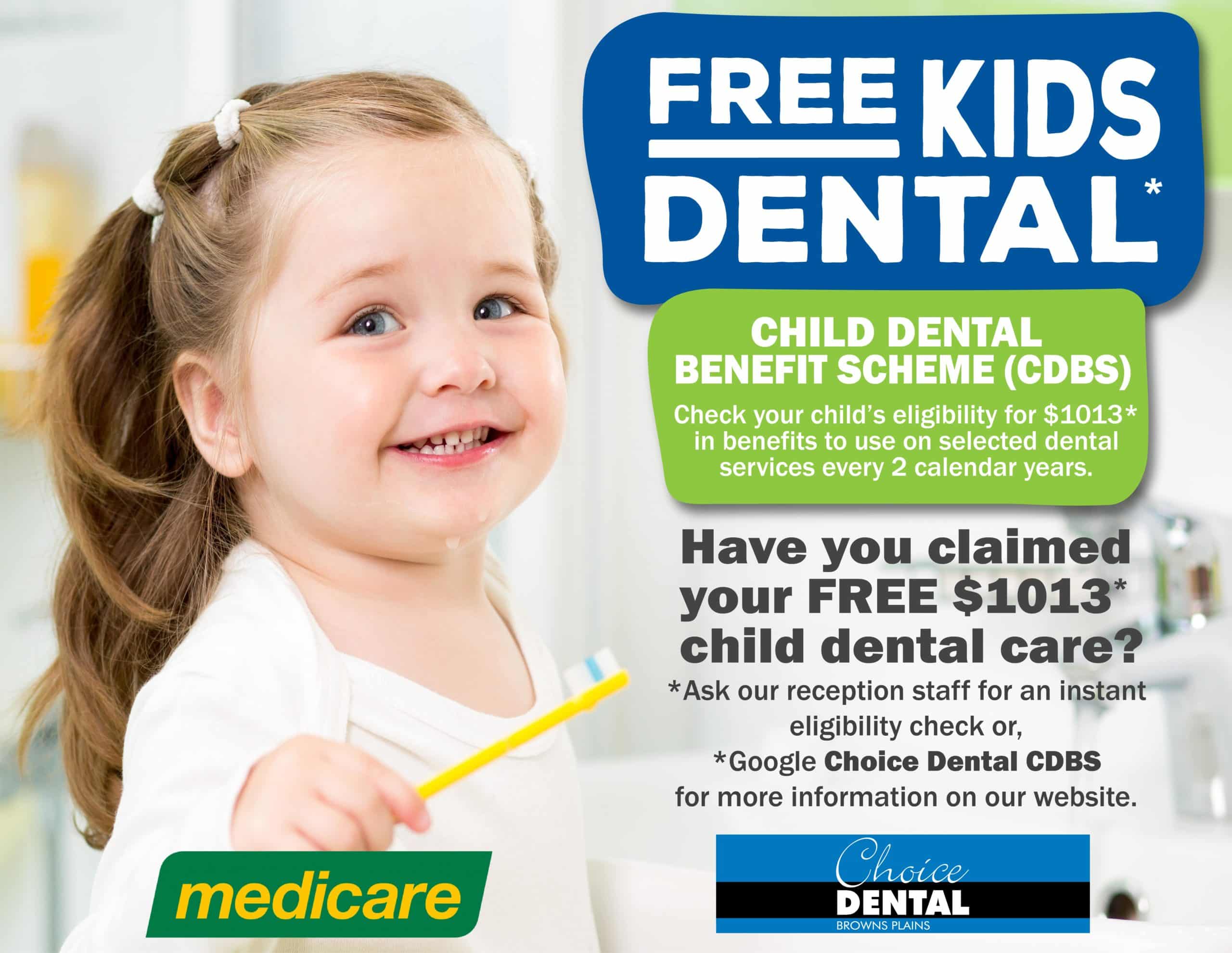 child dental benefits scheme qld